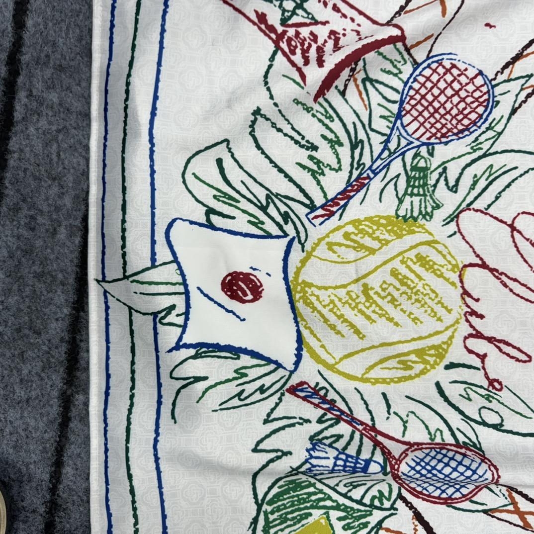 Casablanca Crayon Tennis Club Shirt  - DopestKickz