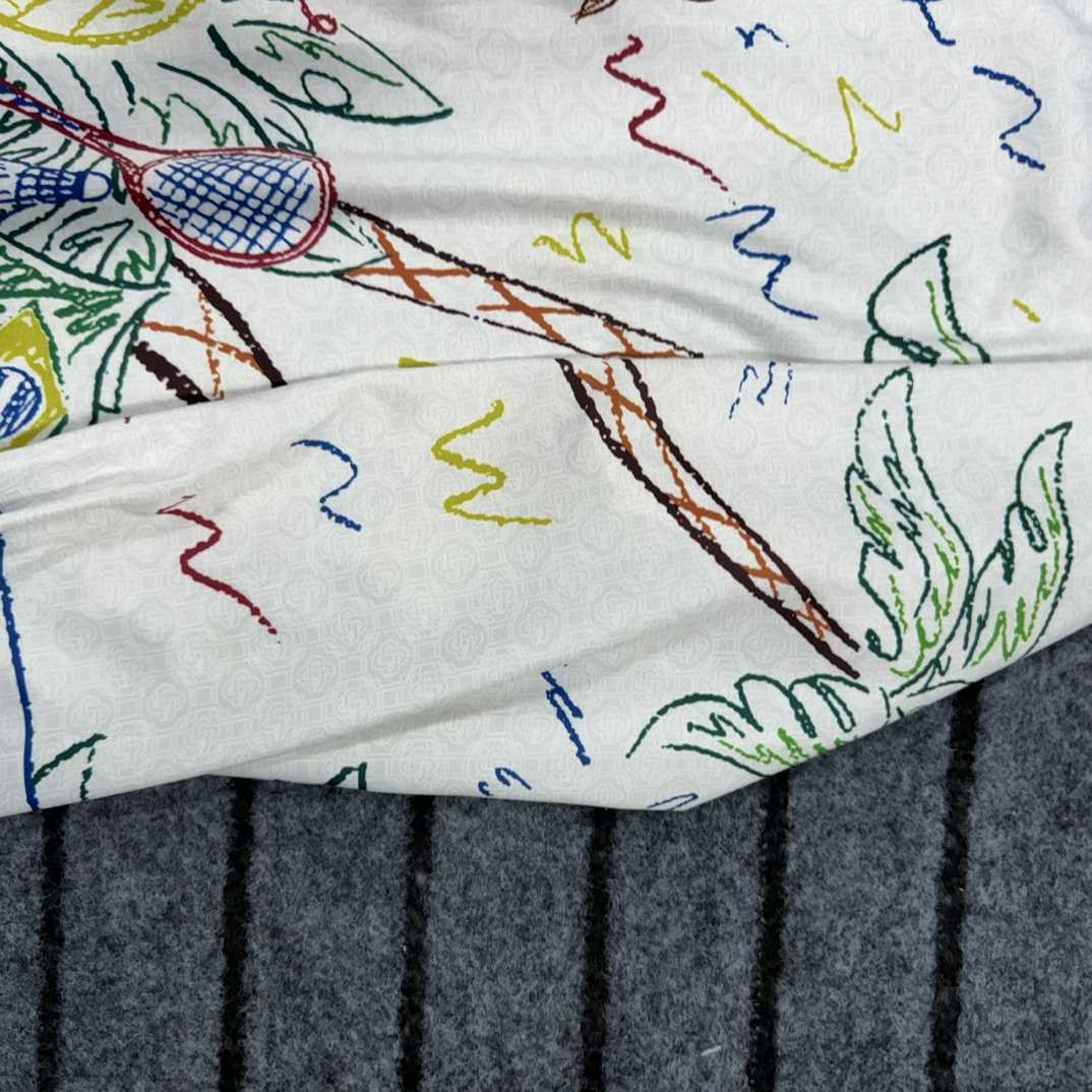 Casablanca Crayon Tennis Club Shirt  - DopestKickz