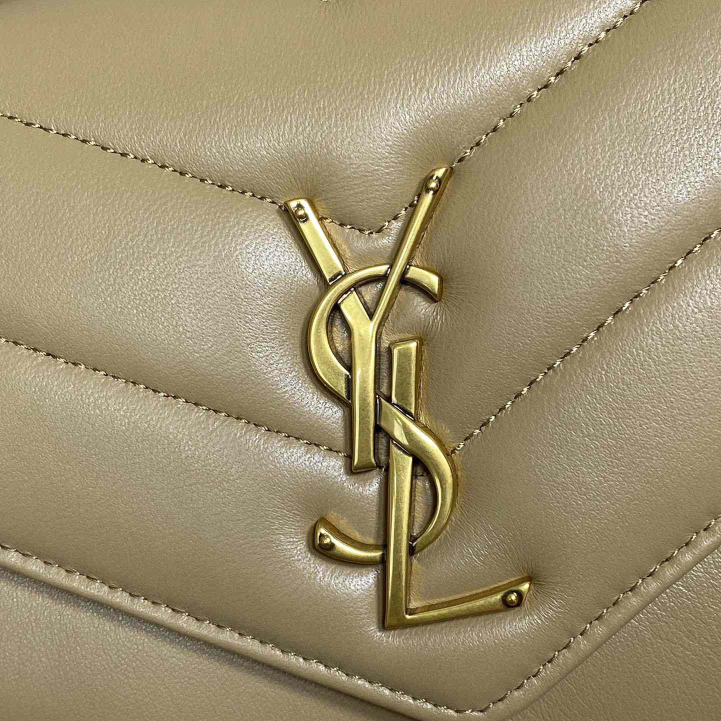 Saint Laurent Loulou Small In Matelasse Lambskin - DopestKickz