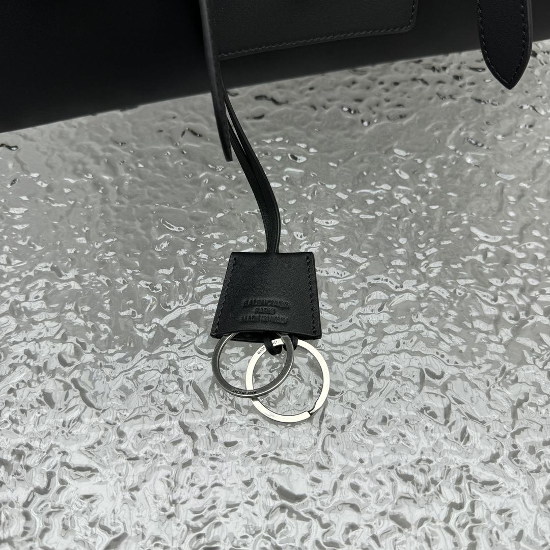 Balenciaga Bel Air Medium Carry All Bag In Black  - DopestKickz