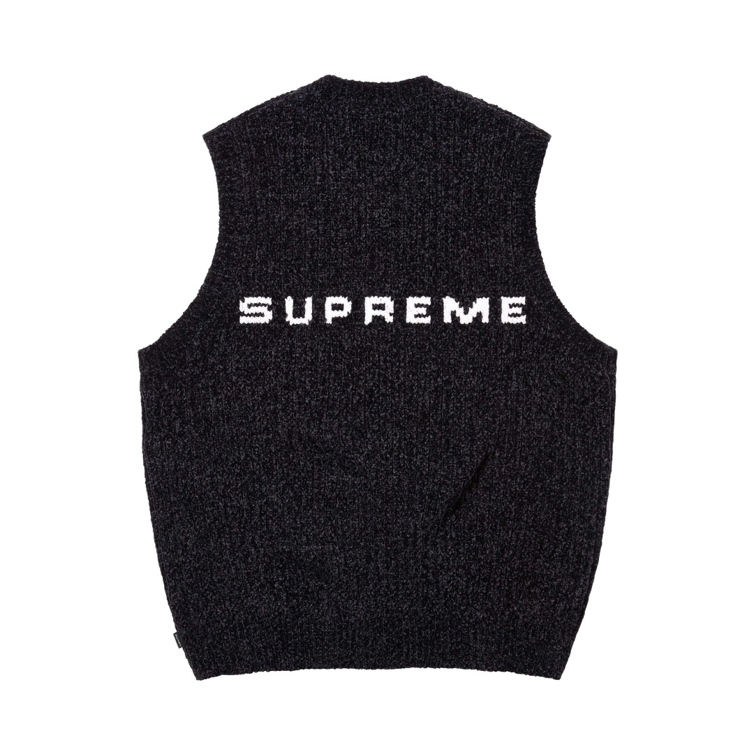 Supreme Chenille Sweater Vest  - DopestKickz