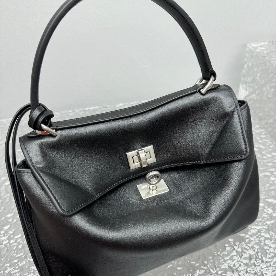 Balenciaga Rodeo Mini Handbag In Black  - DopestKickz