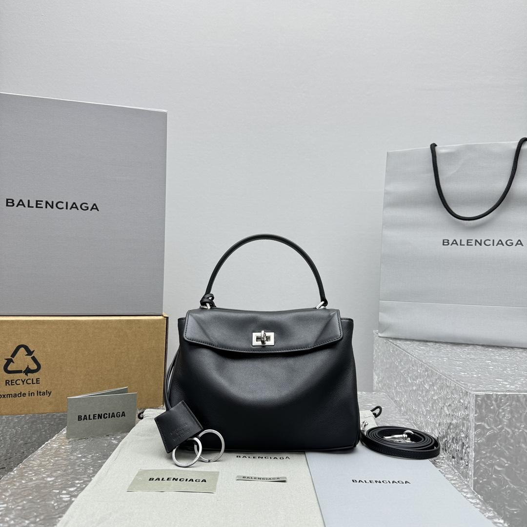 Balenciaga Rodeo Mini Handbag In Black  - DopestKickz