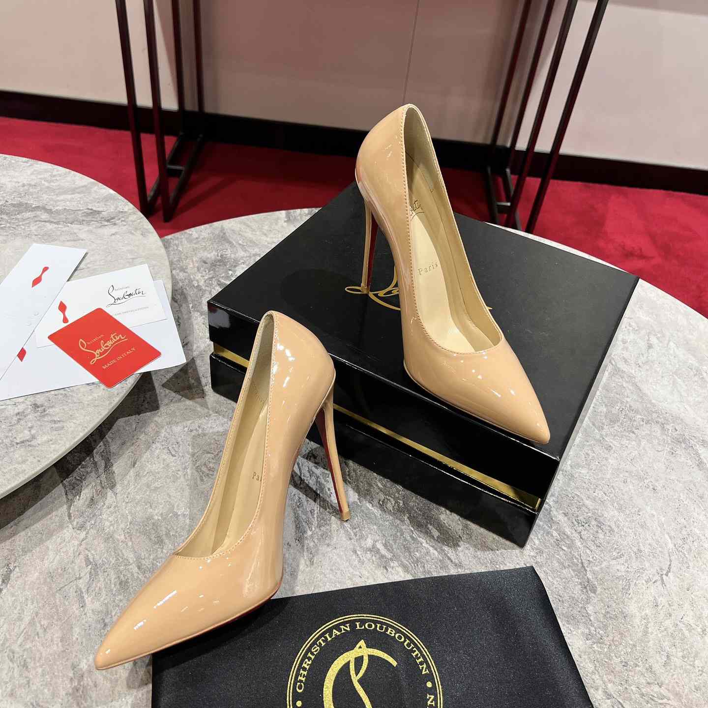 Christian Louboutin 100mm Pumps - DopestKickz