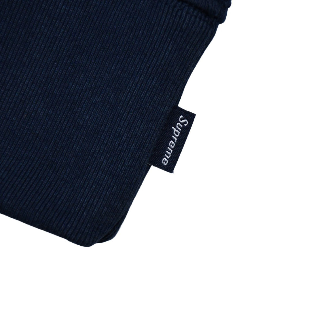 Supreme Kanji Logo Crewneck 'Navy blue' - DopestKickz