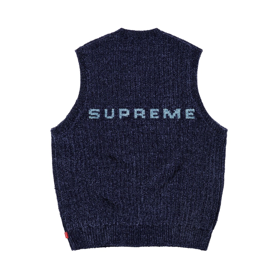 Supreme Chenille Sweater Vest  - DopestKickz