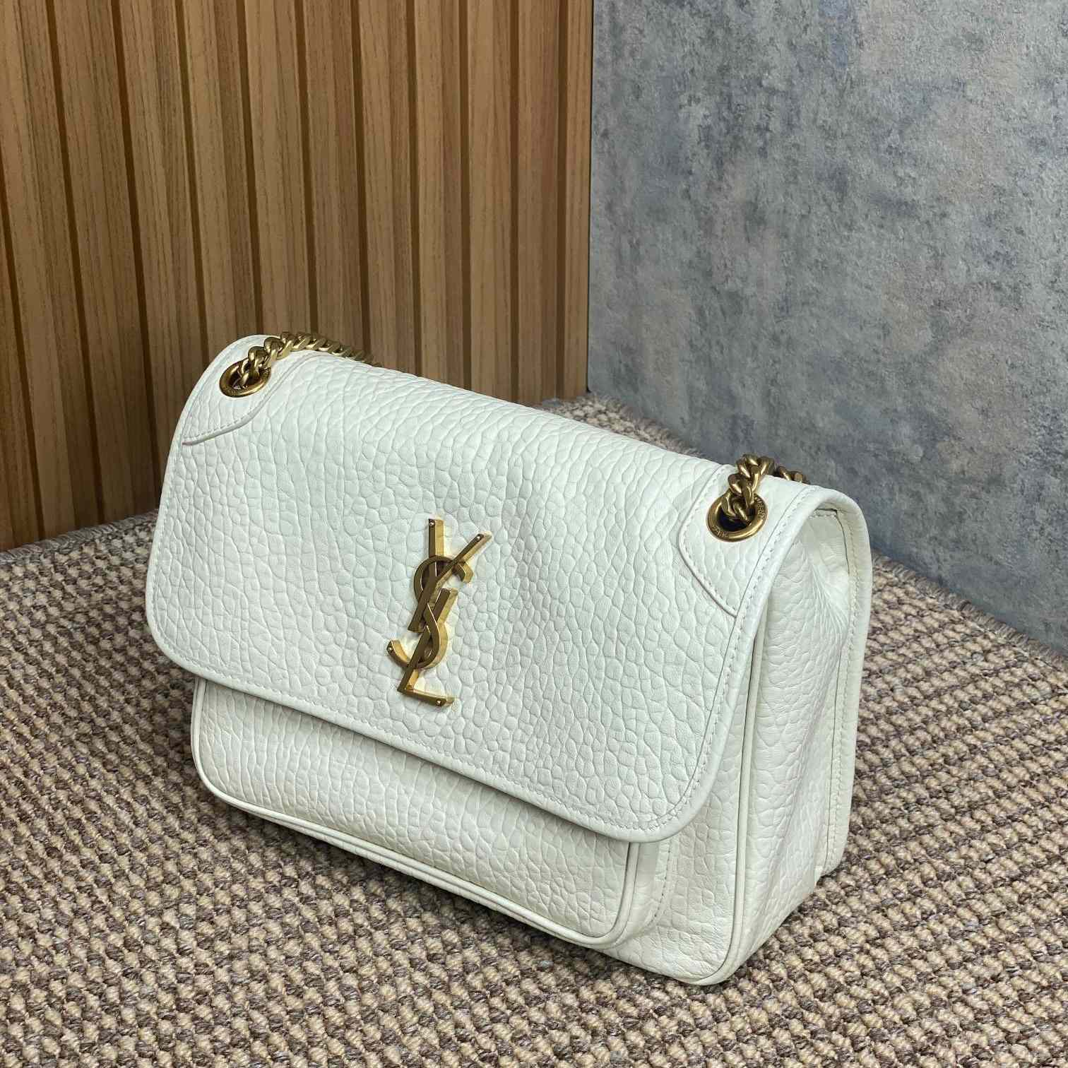 Saint Laurent Niki Medium In Grained Lambskin - DopestKickz