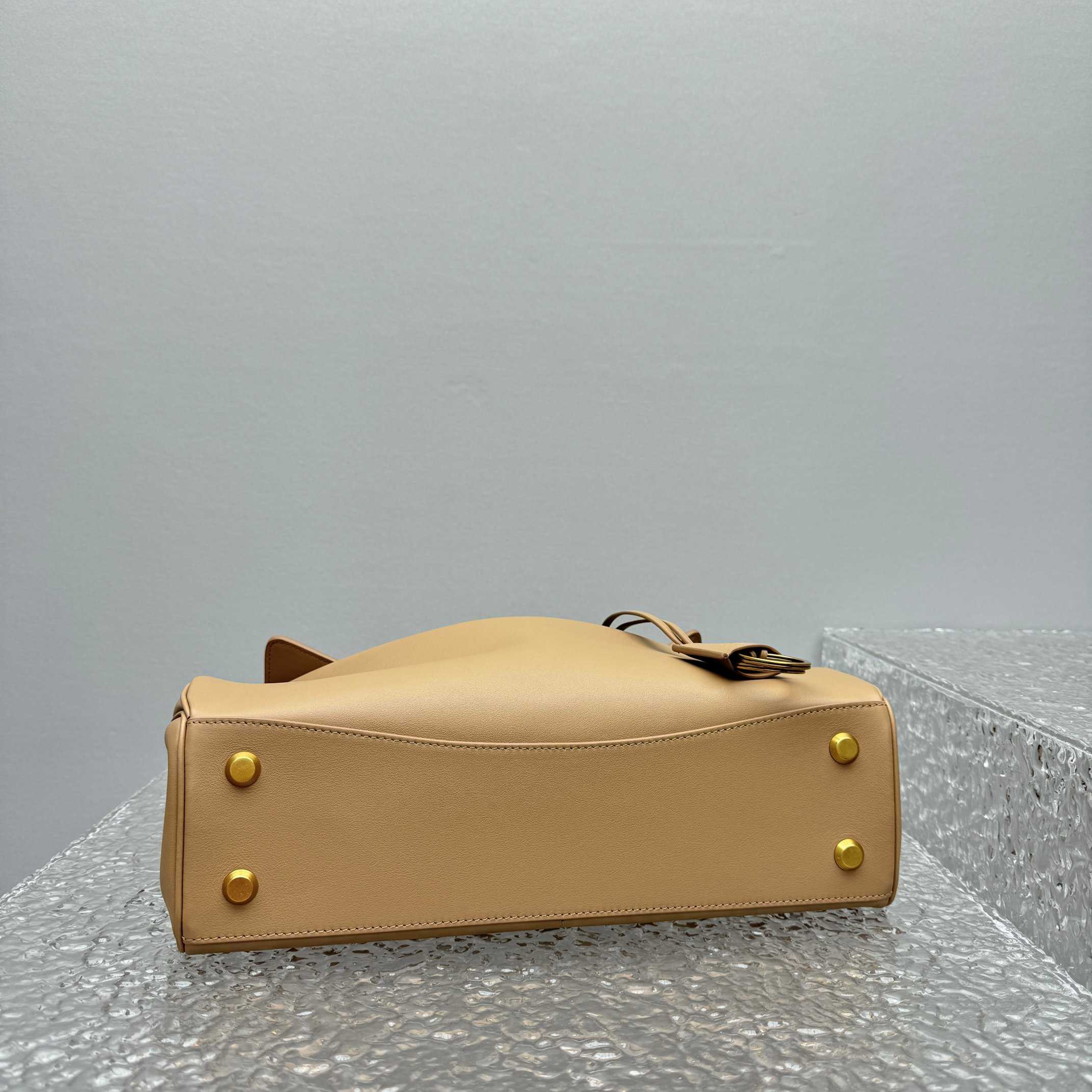 Balenciaga Rodeo Medium Handbag In Latte  - DopestKickz