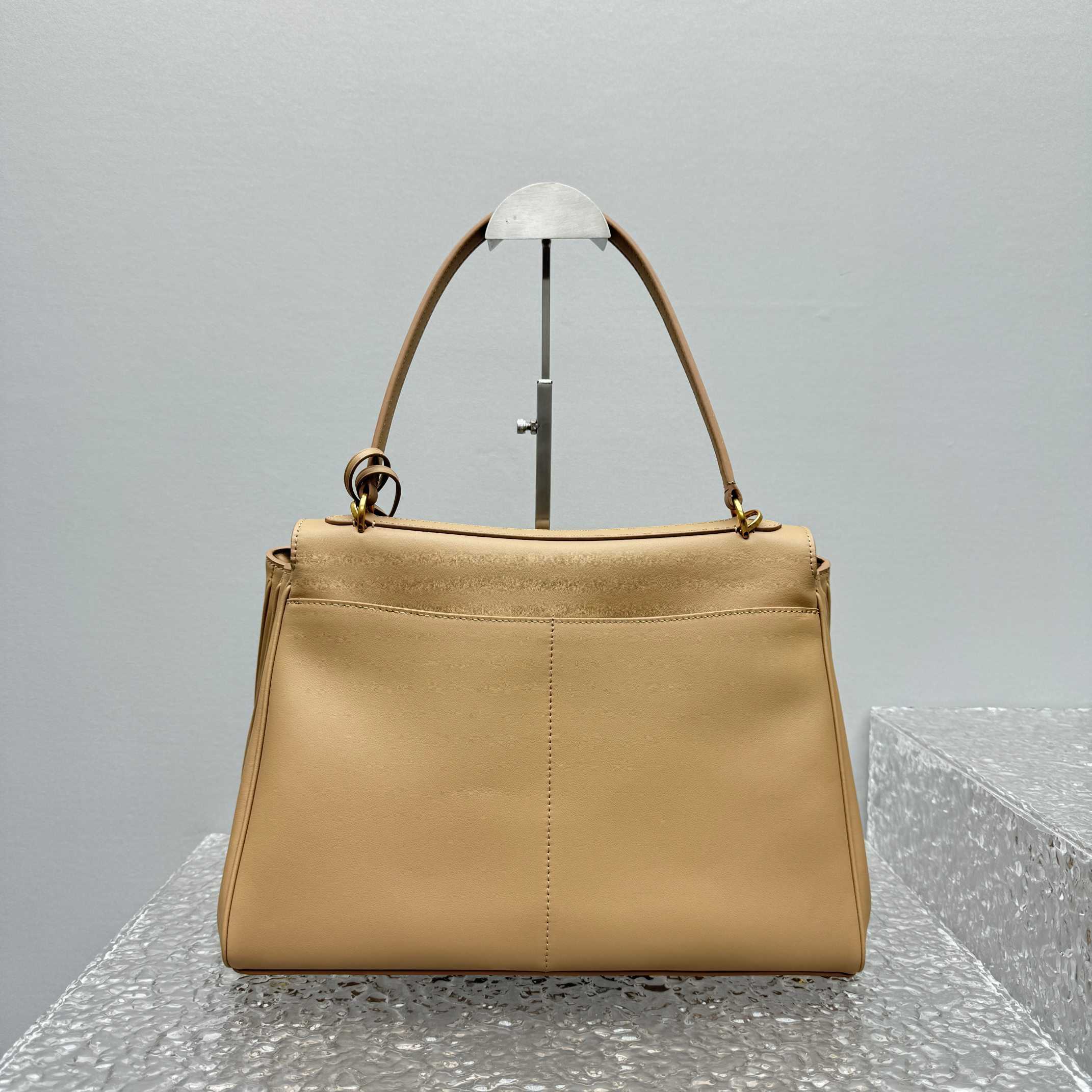 Balenciaga Rodeo Medium Handbag In Latte  - DopestKickz