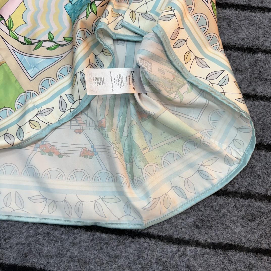 Casablanca Vase Linen Shirt - DopestKickz