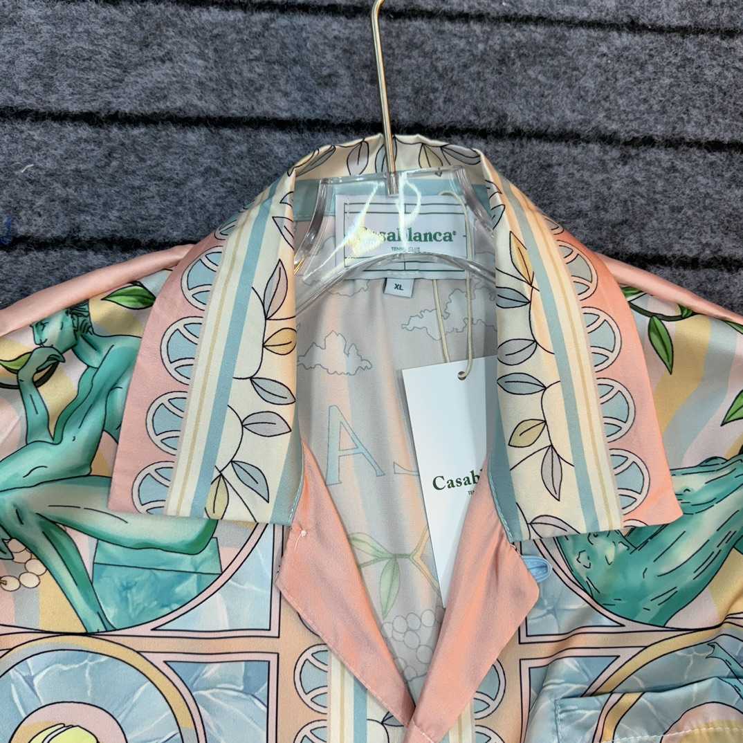 Casablanca Vase Linen Shirt - DopestKickz