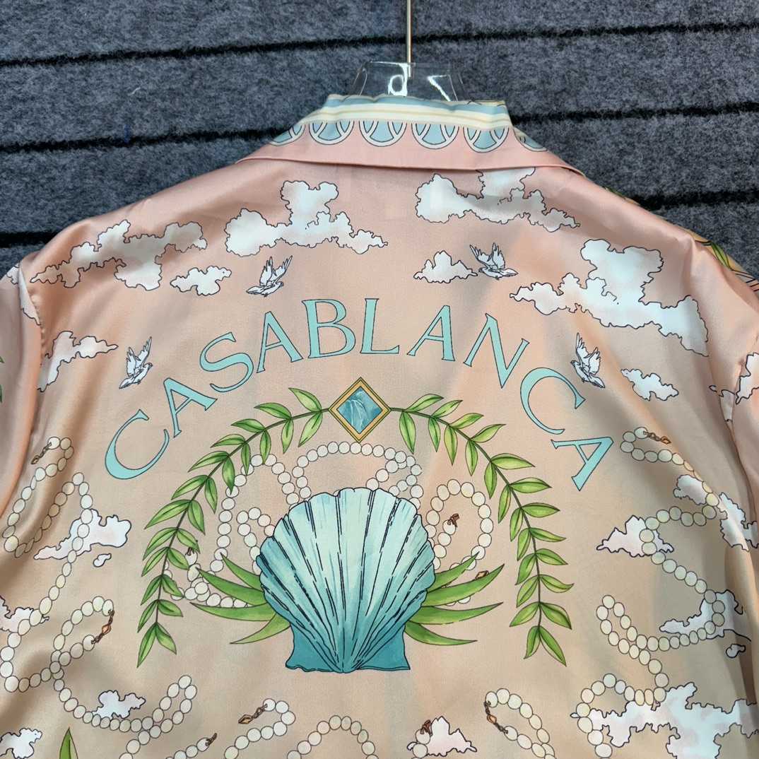 Casablanca Vase Linen Shirt - DopestKickz
