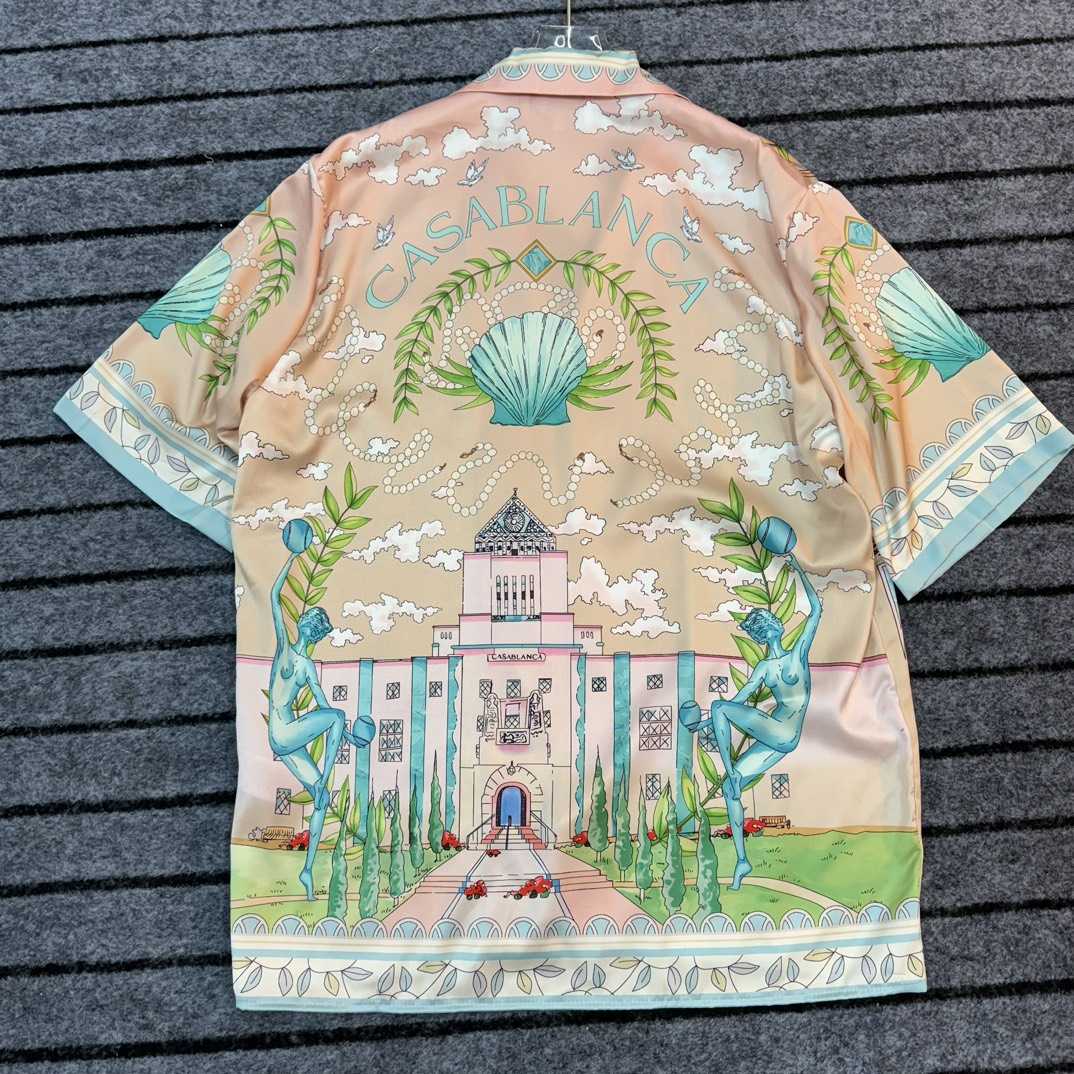 Casablanca Vase Linen Shirt - DopestKickz