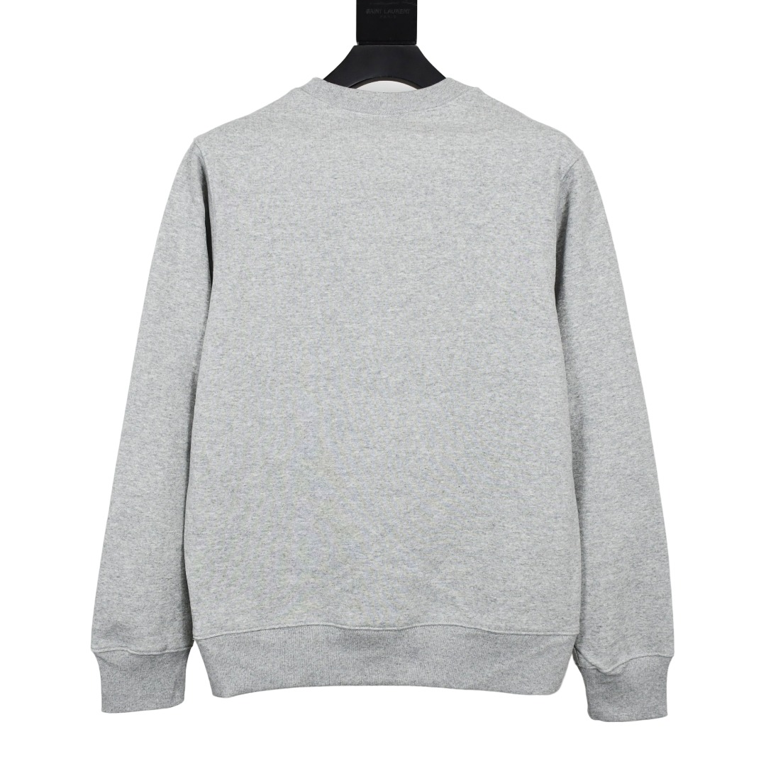 Supreme Kanji Logo Crewneck 'Grey' - DopestKickz