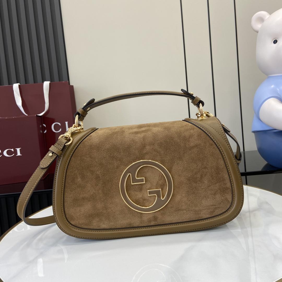 Gucci Blondie Medium Top Handle Bag - DopestKickz