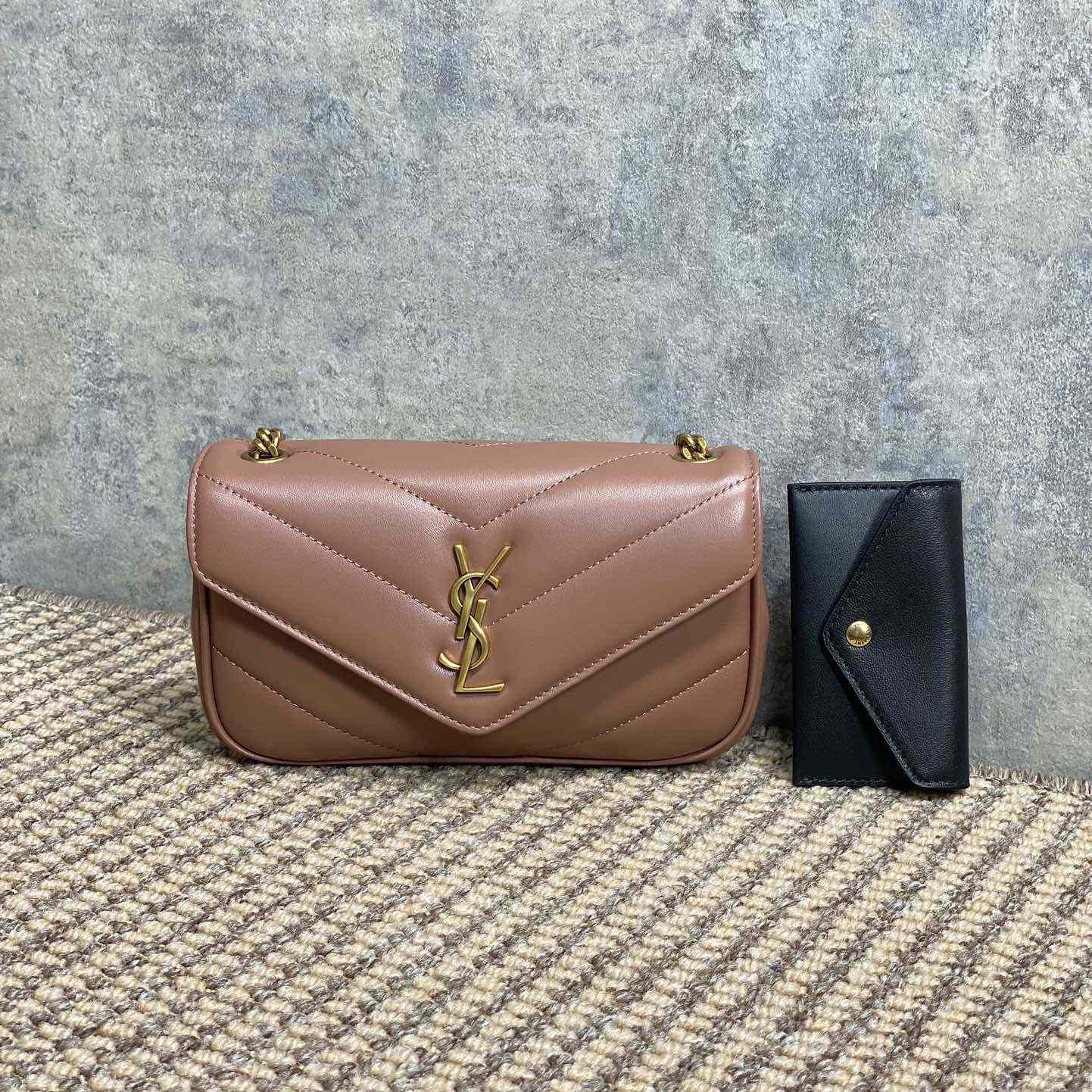 Saint Laurent Loulou Mini In Lambskin - DopestKickz