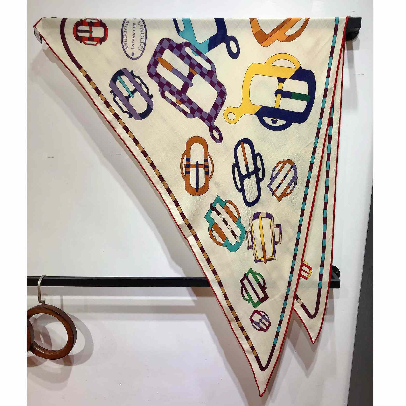 Hermes Bouclerie Moderne En Casaques Giant Triangle - DopestKickz