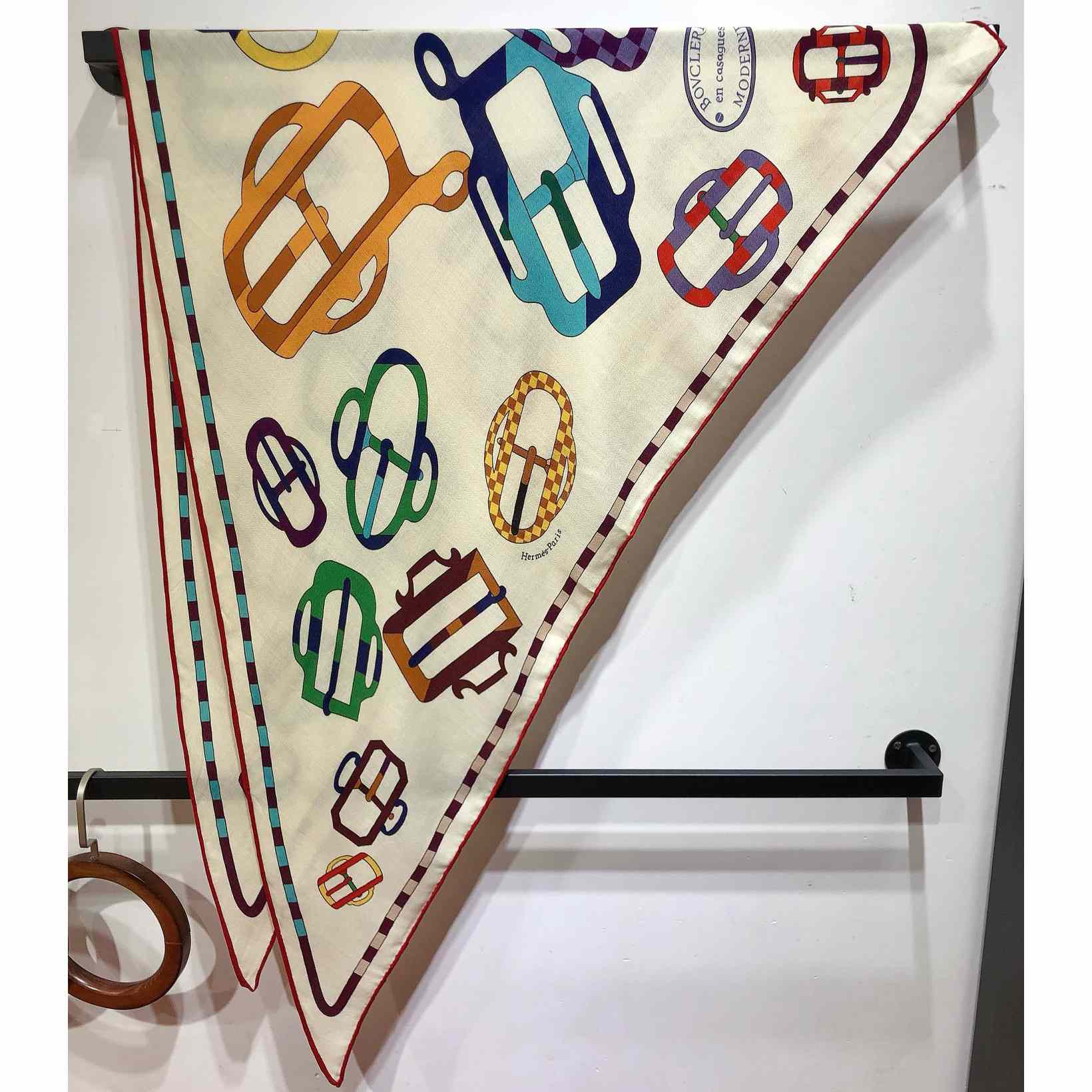 Hermes Bouclerie Moderne En Casaques Giant Triangle - DopestKickz