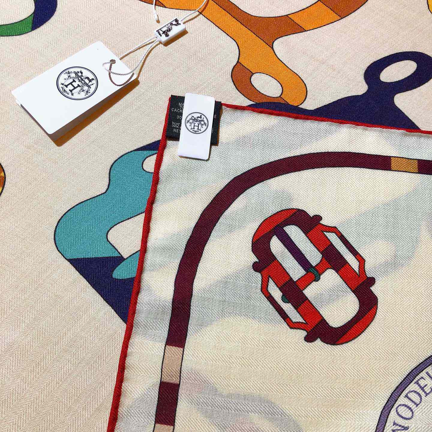 Hermes Bouclerie Moderne En Casaques Giant Triangle - DopestKickz