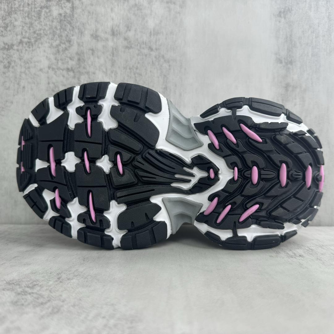 Balenciaga 6XL Sneaker In White, Light pink, Grey And Black - DopestKickz