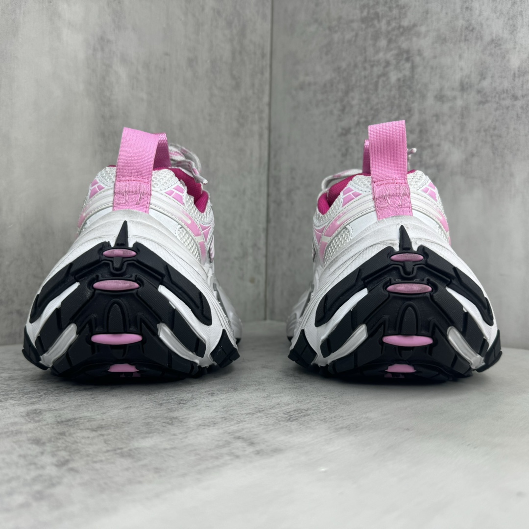 Balenciaga 6XL Sneaker In White, Light pink, Grey And Black - DopestKickz