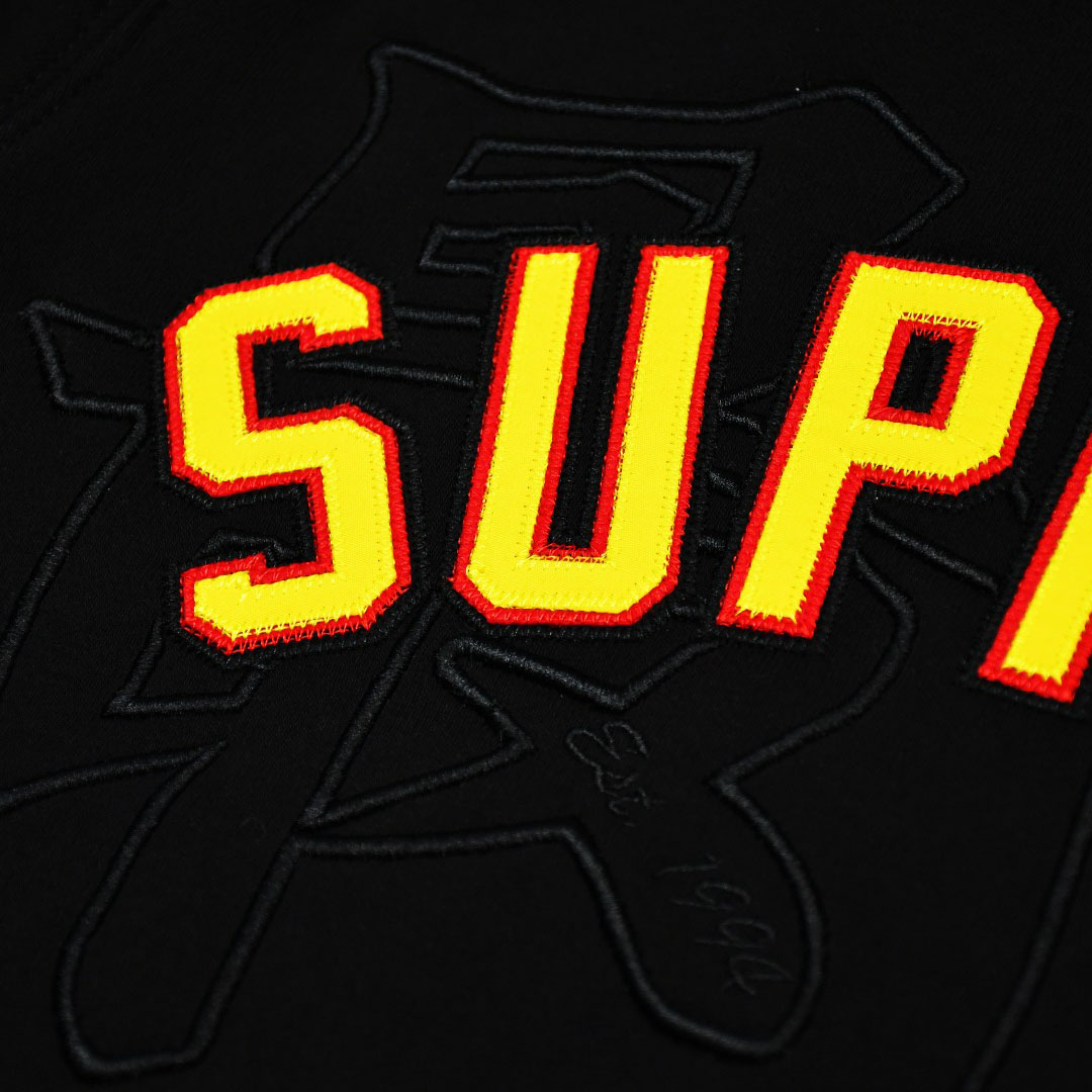 Supreme Kanji Logo Crewneck 'Black' - DopestKickz