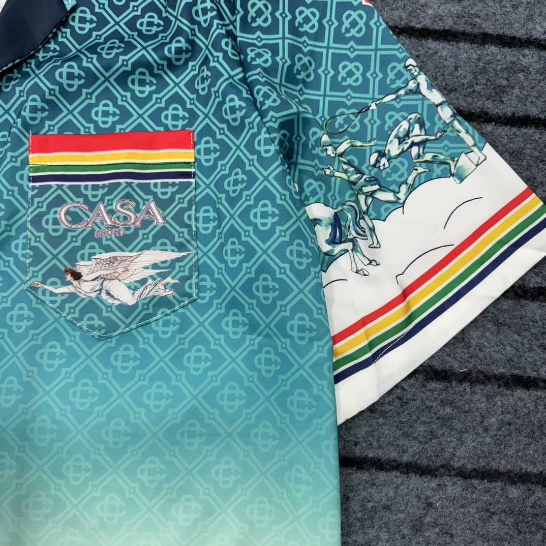 Casablanca La Deesse Du Stade Shirt - DopestKickz