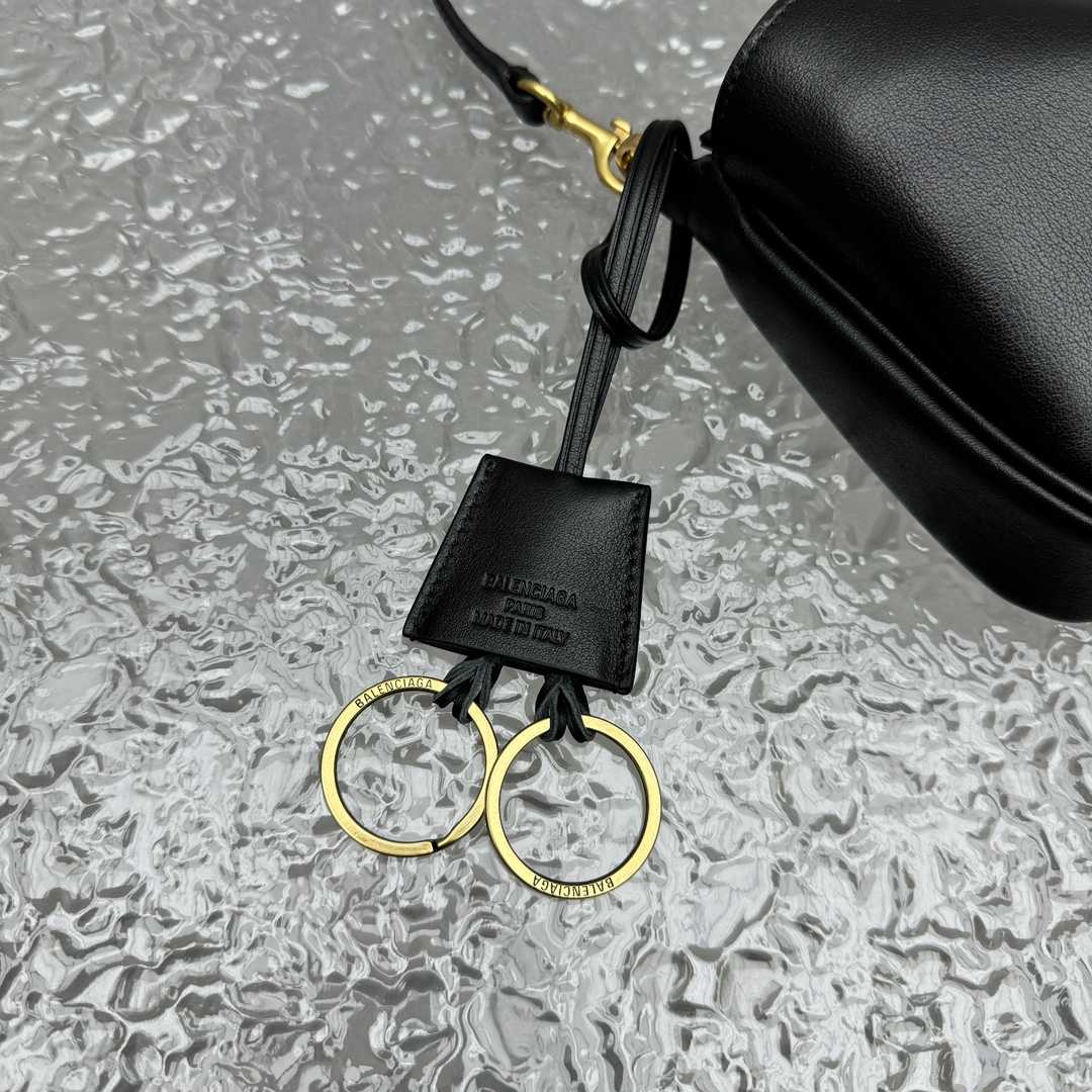 Balenciaga Rodeo Sling Pochette In Black - DopestKickz