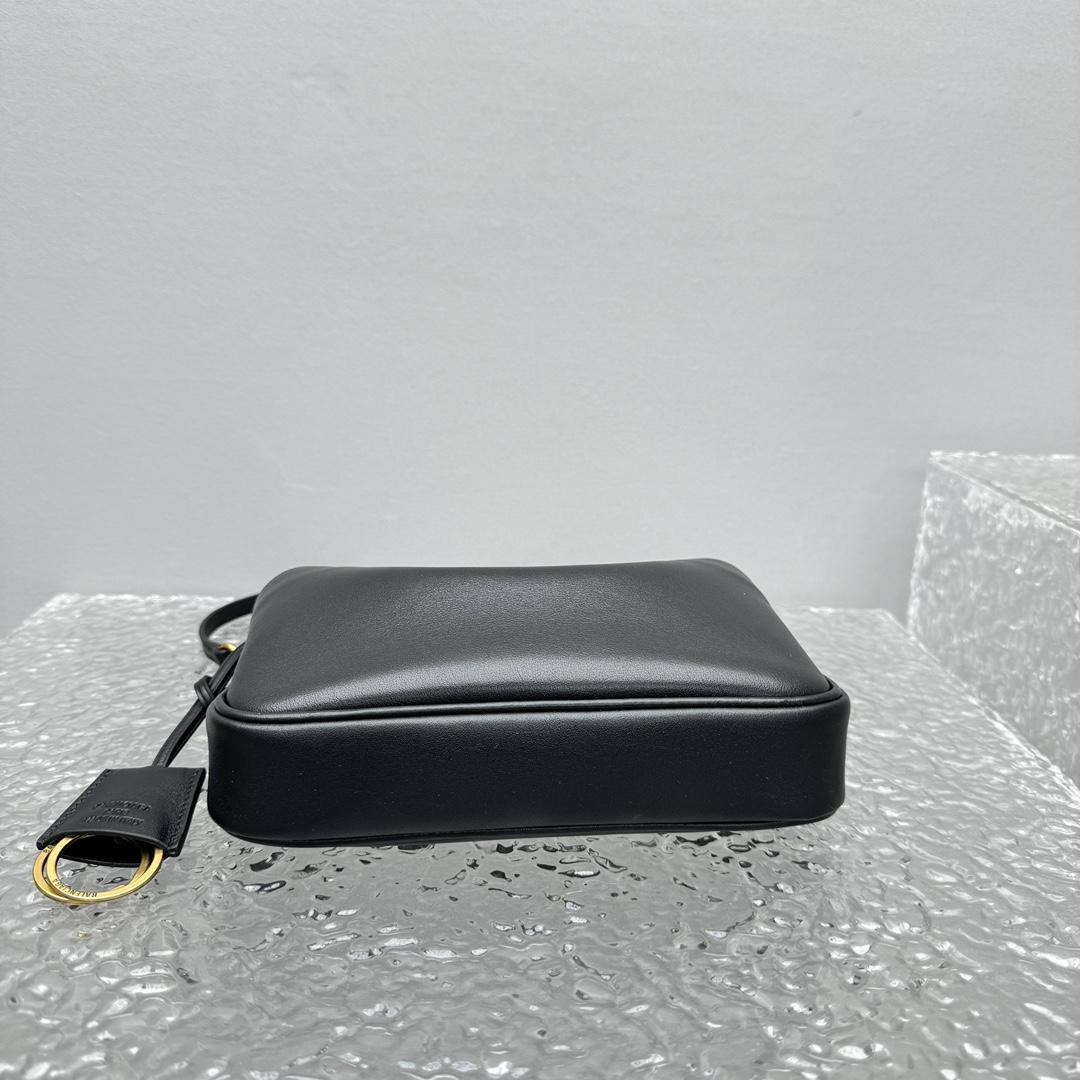 Balenciaga Rodeo Sling Pochette In Black - DopestKickz