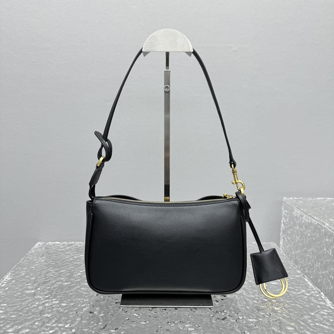 Balenciaga Rodeo Sling Pochette In Black - DopestKickz