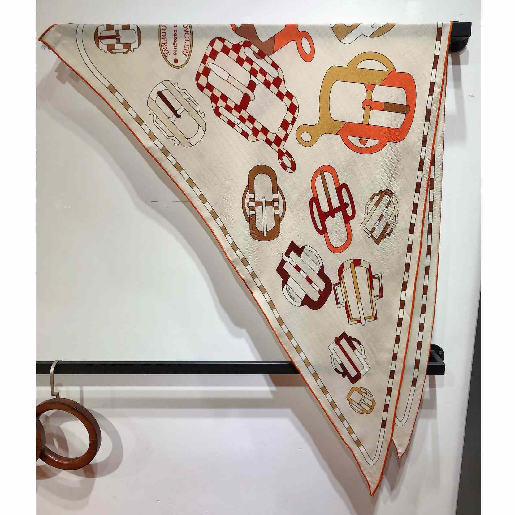 Hermes Bouclerie Moderne En Casaques Giant Triangle - DopestKickz