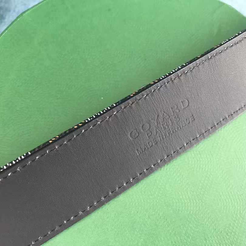 Goyard Paris Leather Mens Belt - DopestKickz