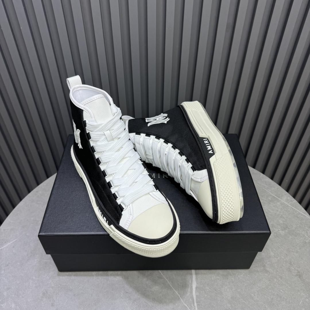 Amiri Court High-stop Sneakers - DopestKickz