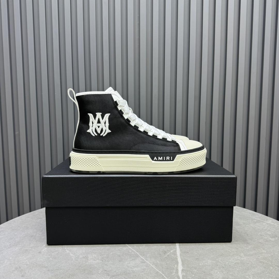 Amiri Court High-stop Sneakers - DopestKickz