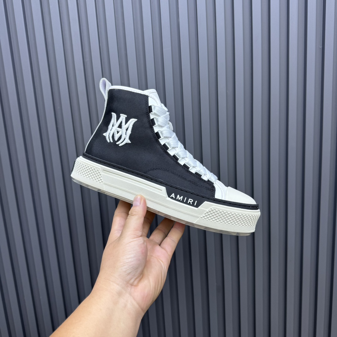 Amiri Court High-stop Sneakers - DopestKickz