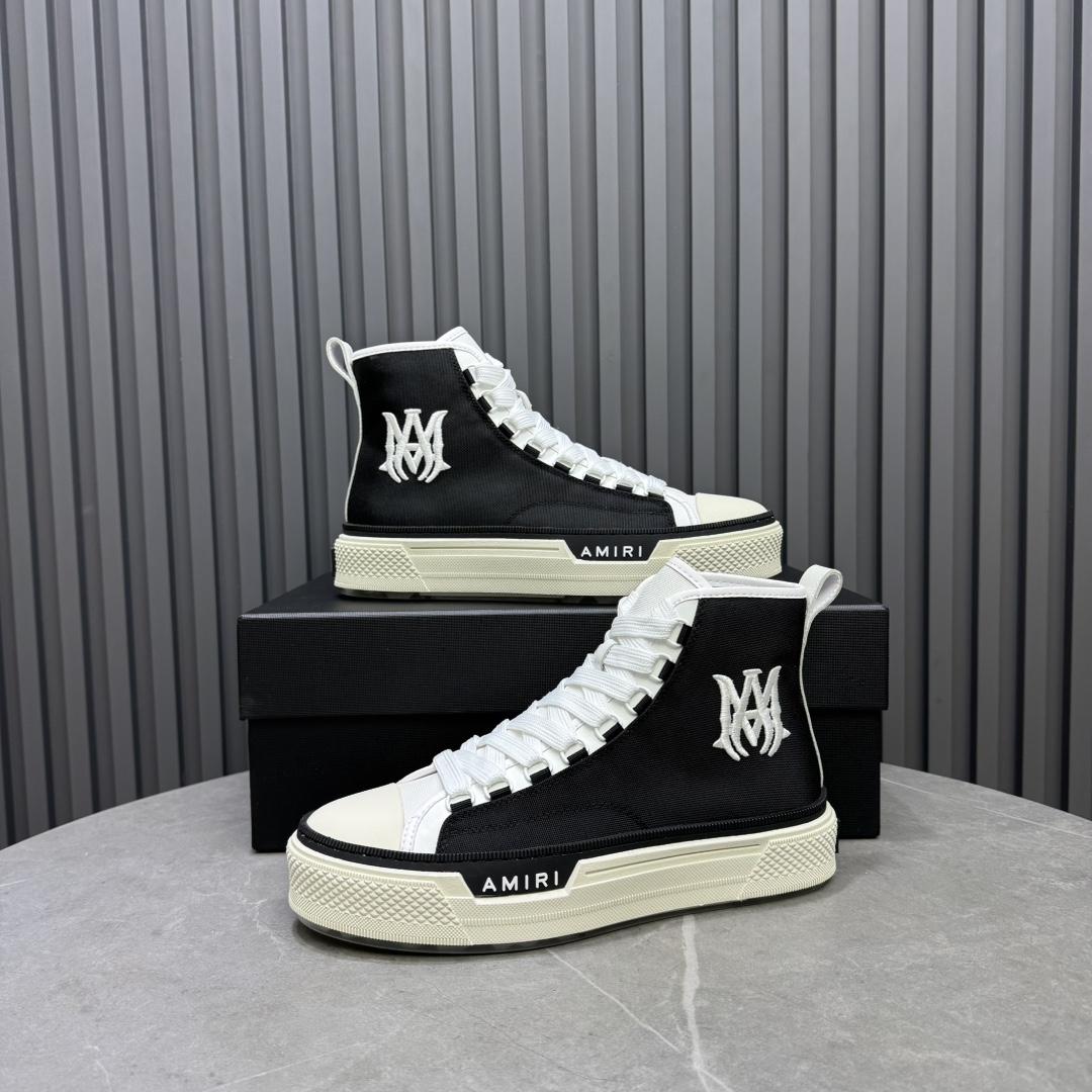 Amiri Court High-stop Sneakers - DopestKickz