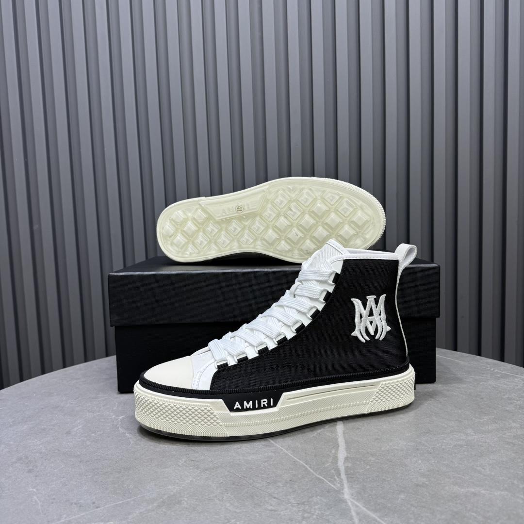 Amiri Court High-stop Sneakers - DopestKickz