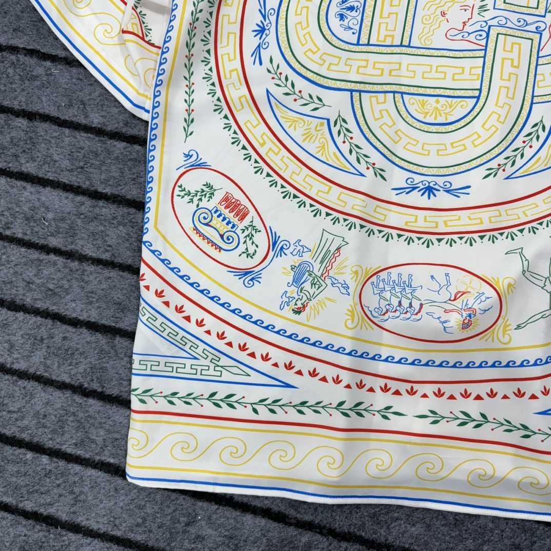 Casablanca Short Sleeve Cuban Collar Shirt - DopestKickz