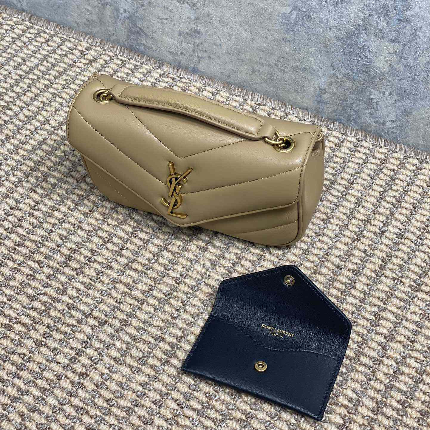 Saint Laurent Loulou Mini In Lambskin - DopestKickz