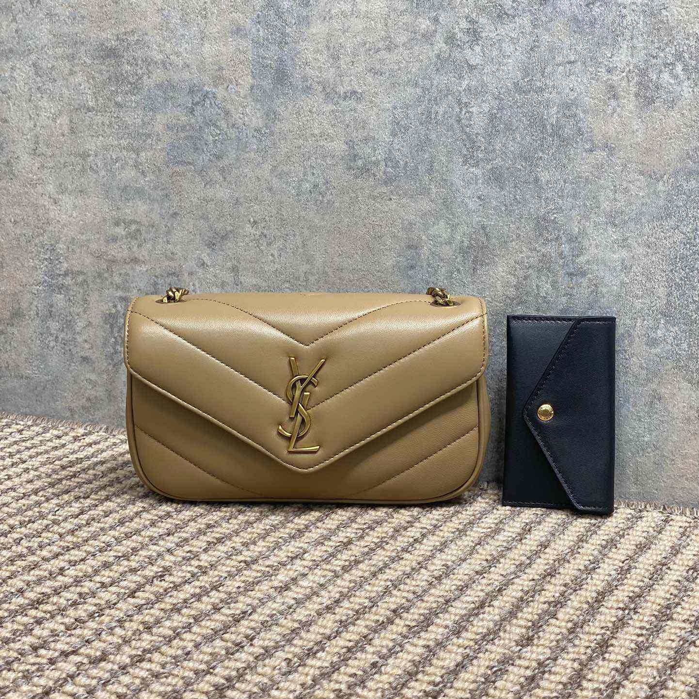 Saint Laurent Loulou Mini In Lambskin - DopestKickz