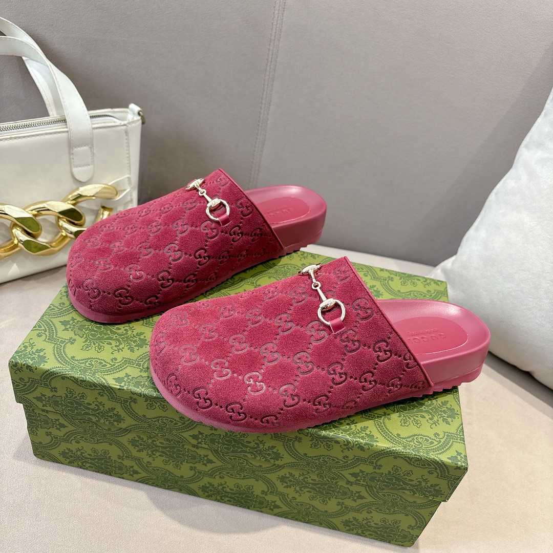 Gucci Women's Horsebit Slipper - DopestKickz