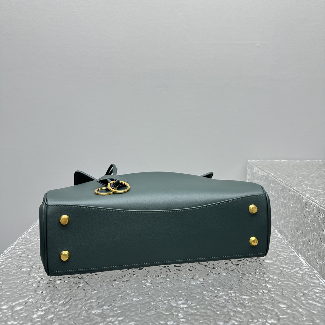 Balenciaga Rodeo Medium Handbag In Pine Green - DopestKickz