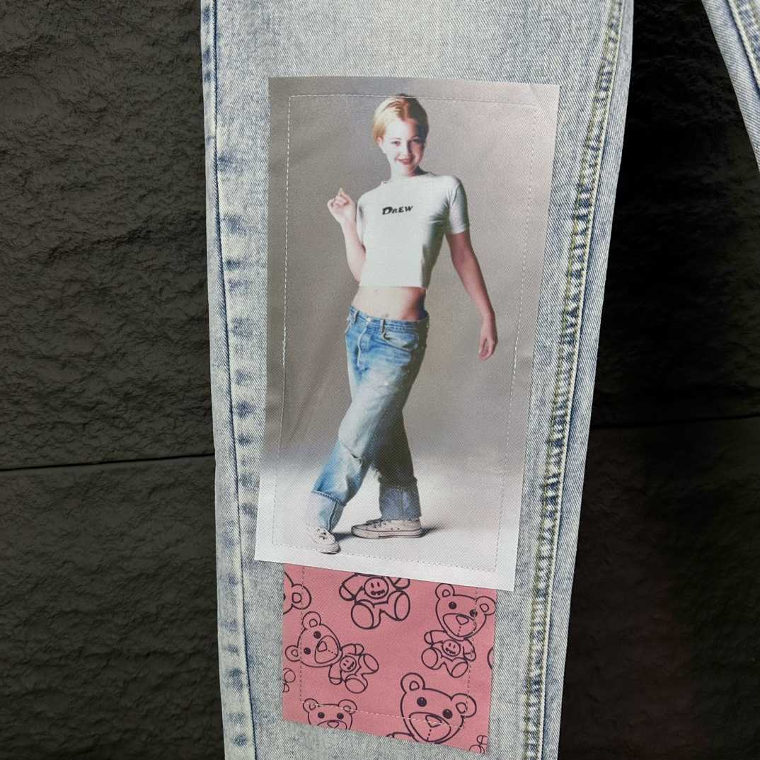 Japanese Brand × Streetwear × Vintage jeans Patch Design Pants - DopestKickz