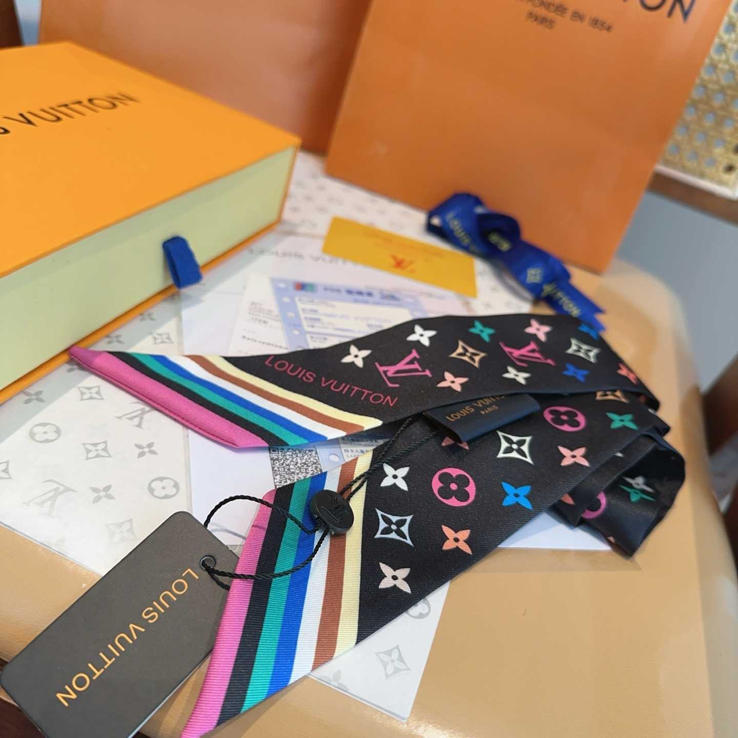 Louis Vuitton LV x TM Bandeau    120x5cm - DopestKickz