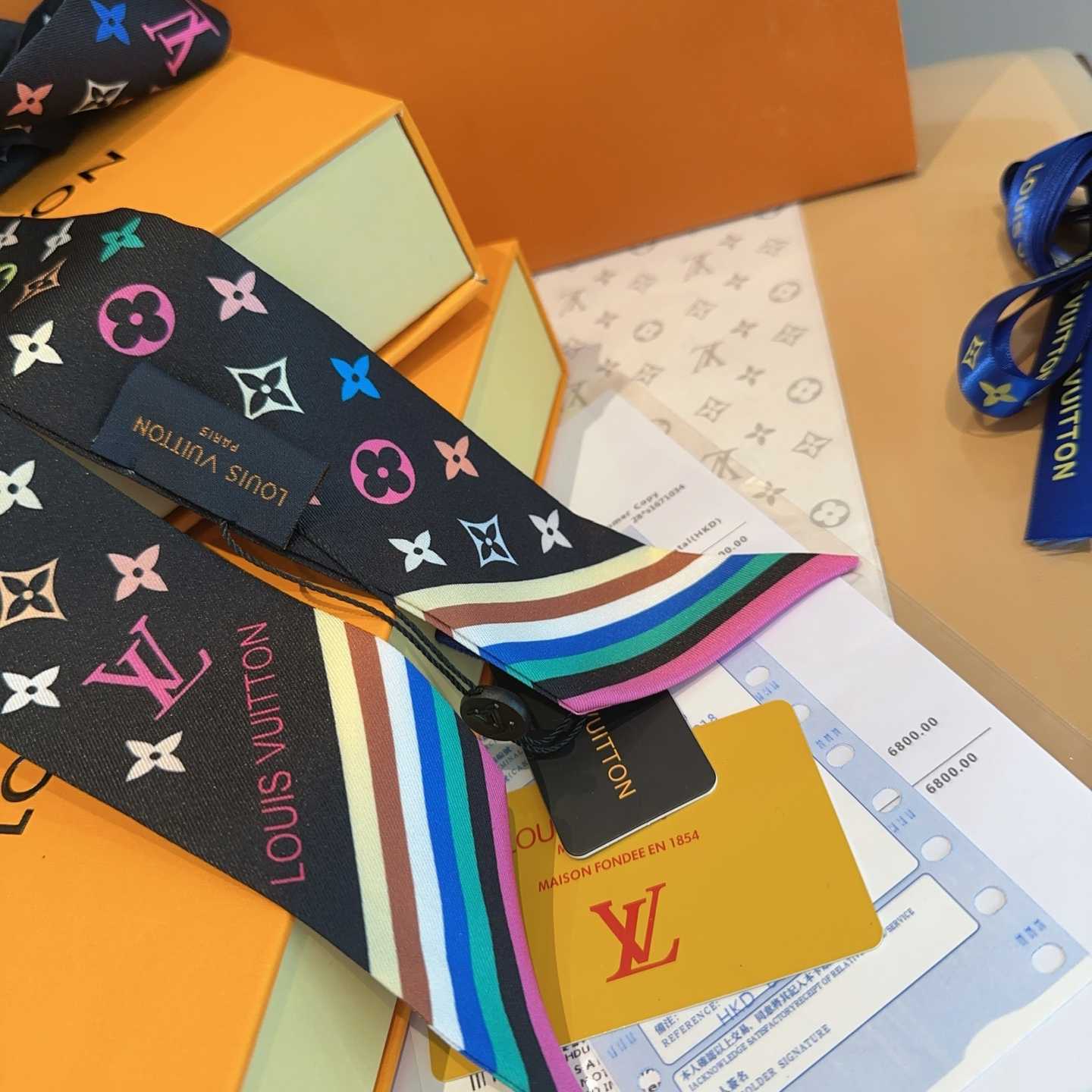 Louis Vuitton LV x TM Bandeau    120x5cm - DopestKickz