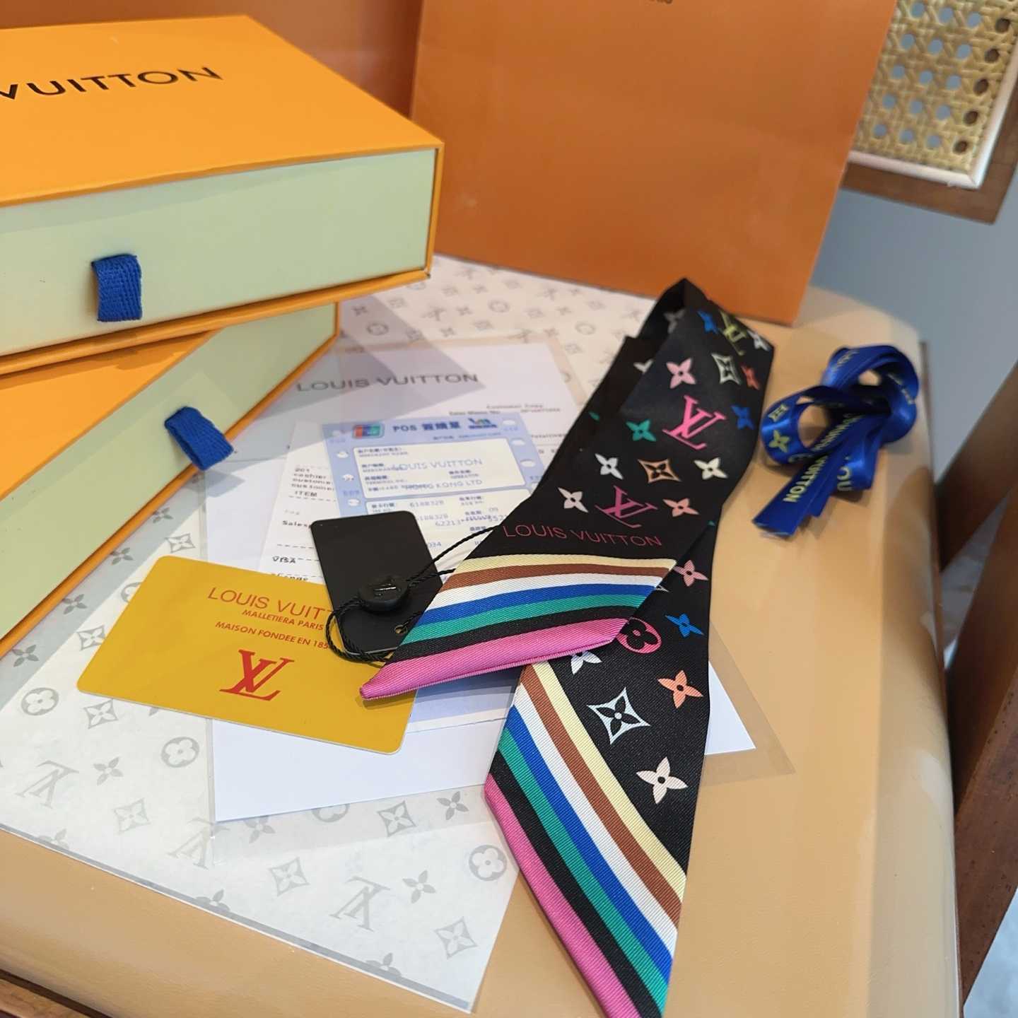 Louis Vuitton LV x TM Bandeau    120x5cm - DopestKickz