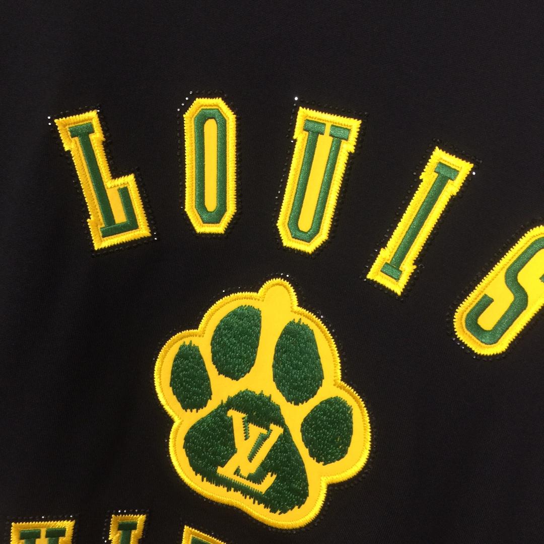 Louis Vuitton Embellished Short-Sleeved Cotton Crewneck - DopestKickz