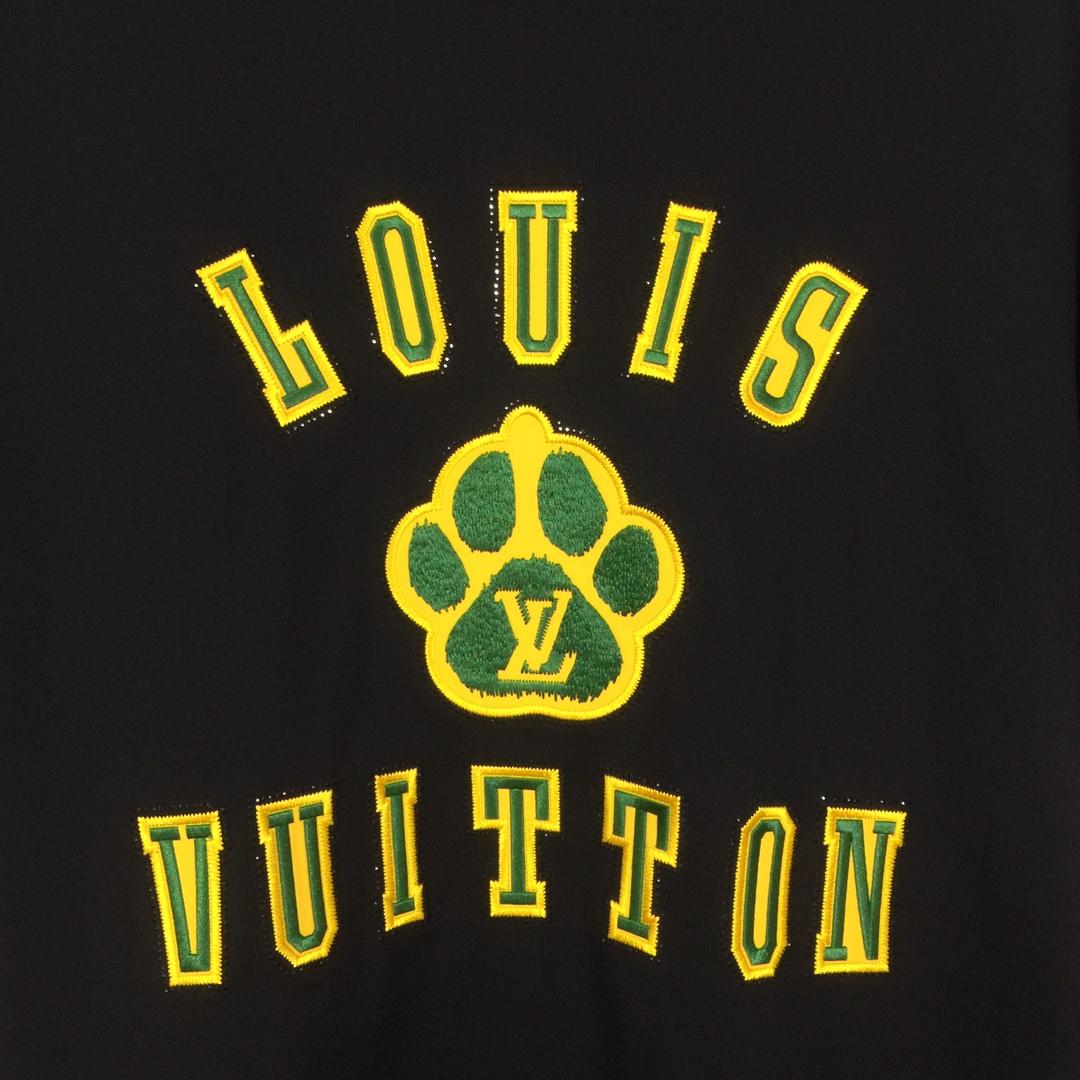 Louis Vuitton Embellished Short-Sleeved Cotton Crewneck - DopestKickz