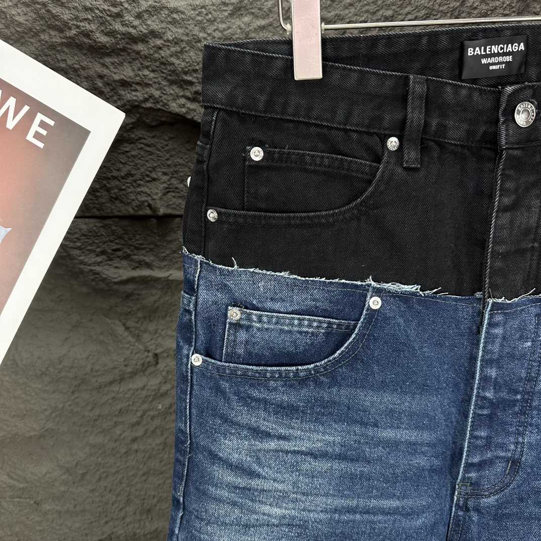 Balenciaga Cut-Up Baggy Pants - DopestKickz