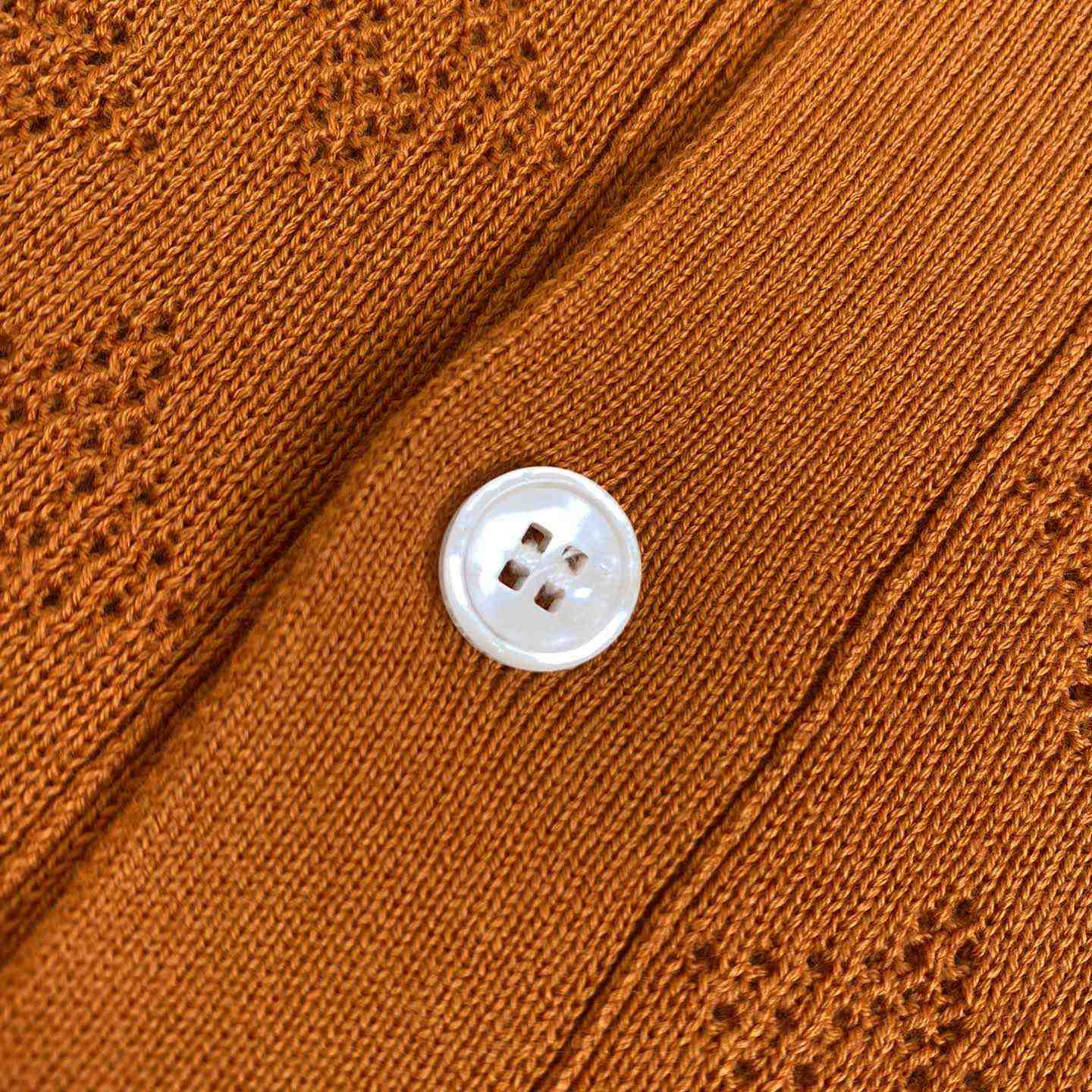 Louis Vuitton Monogram Pointelle Short-Sleeved Cotton Shirt   1AFQSY - DopestKickz